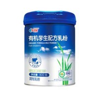 红星有机学生青少年奶粉 800g